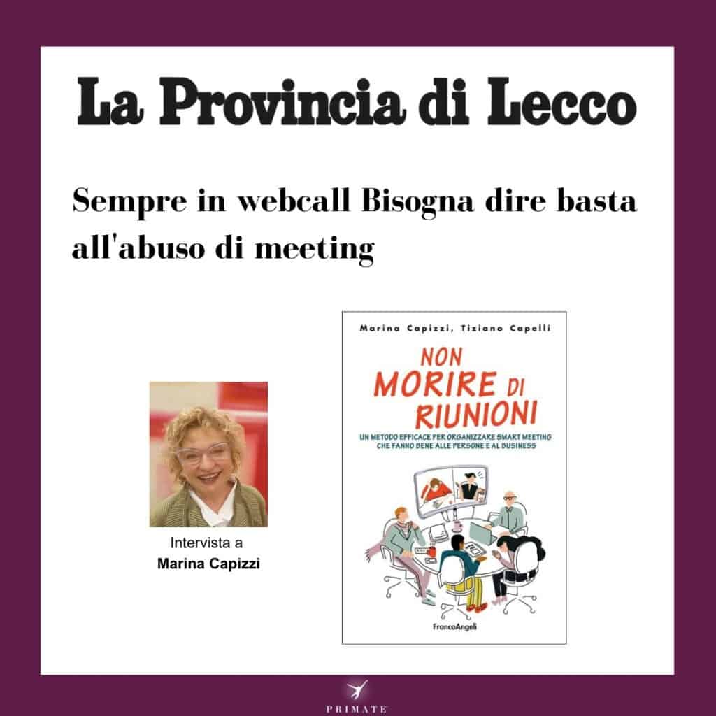 Sempre in webcall. Bisogna dire basta all’abuso di meeting