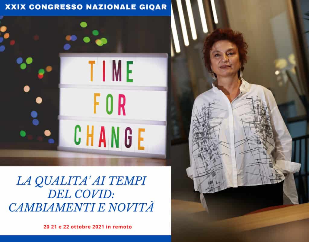 22/10/2021 – Marina Capizzi interviene al Congresso Nazionale GIQAR – Quality Assurance