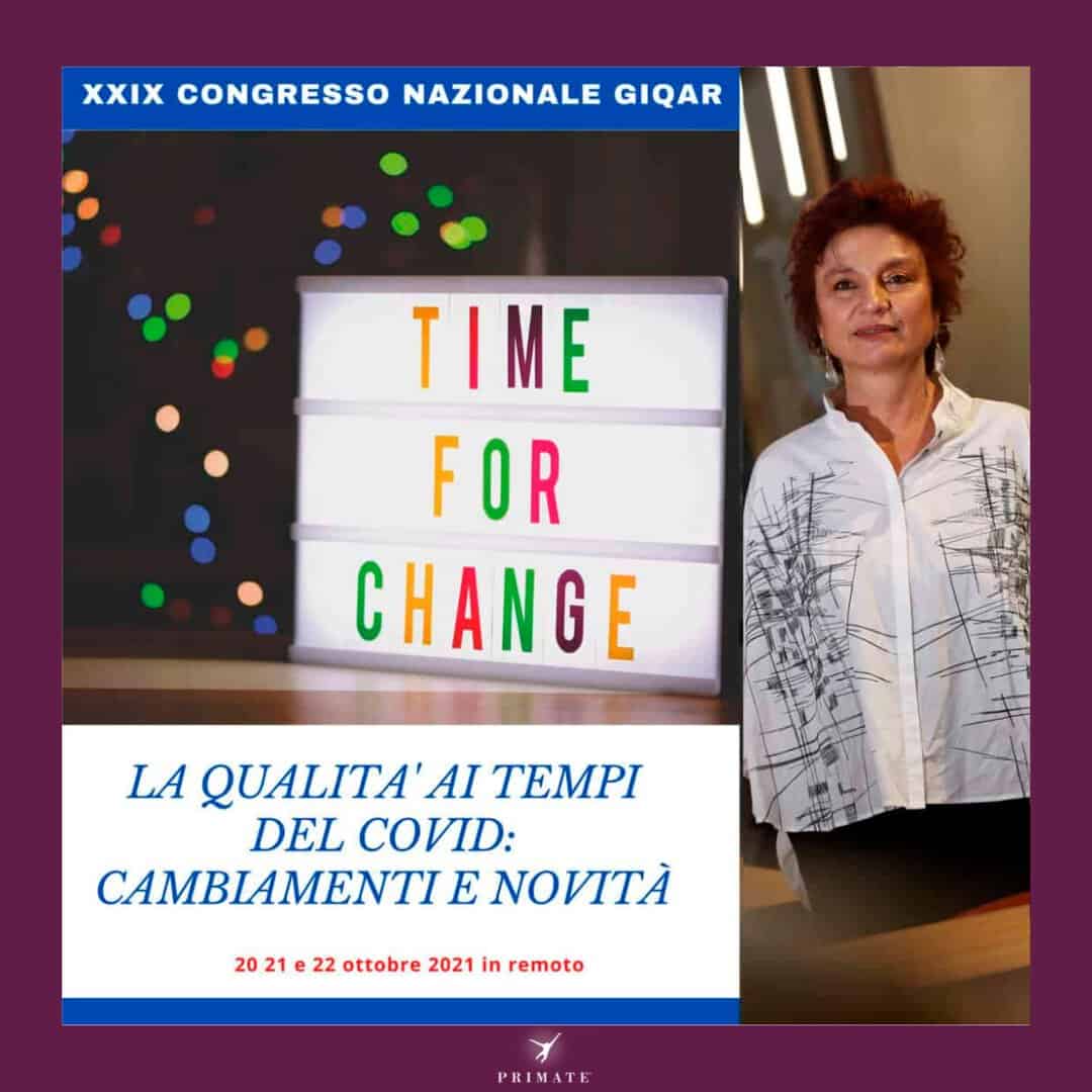 XXIX Congresso Nazionale GIQUAR – Marina Capizzi – PRIMATE Consulting