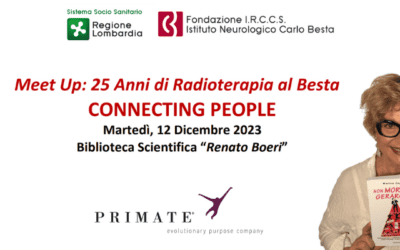 12/12/2023 – Marina Capizzi partecipa al convegno “Meet Up: 25 anni di Radioterapia al BESTA. Connecting People.”