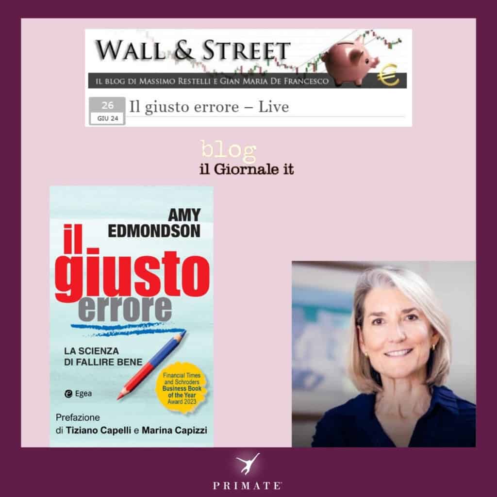 Wall & Street recensisce Il giusto errore