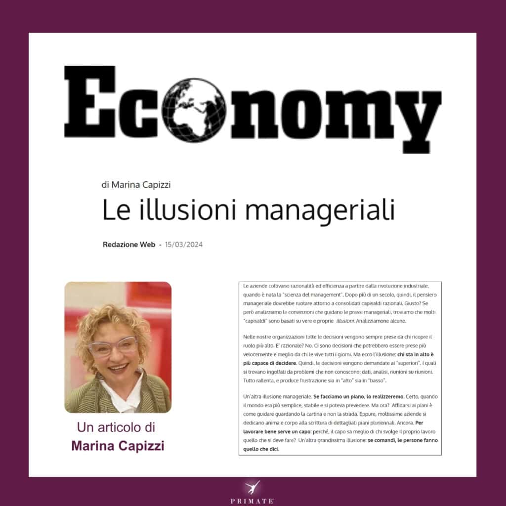Le illusioni manageriali