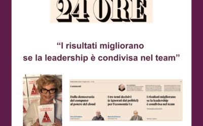 I risultati migliorano se la leadership è condivisa nel team