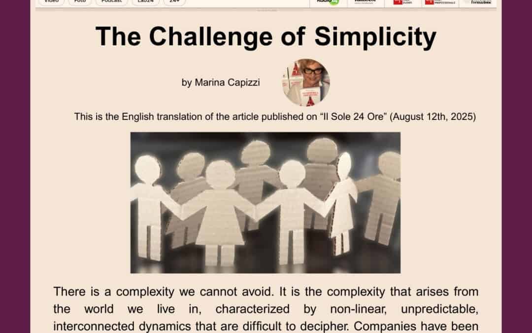 The Challenge of Simplicity
