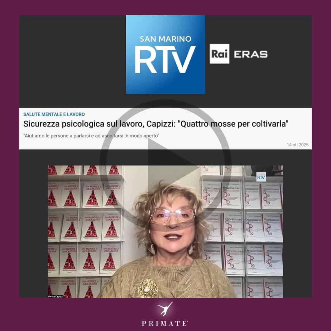 RTV San Marino – M. Capizzi – Sicurezza Psicologica sul lavoro (2)