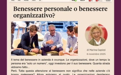 Benessere personale o benessere organizzativo?
