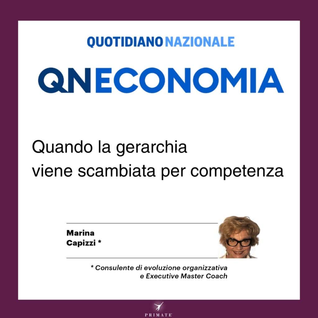 Quando la gerarchia viene scambiata per competenza
