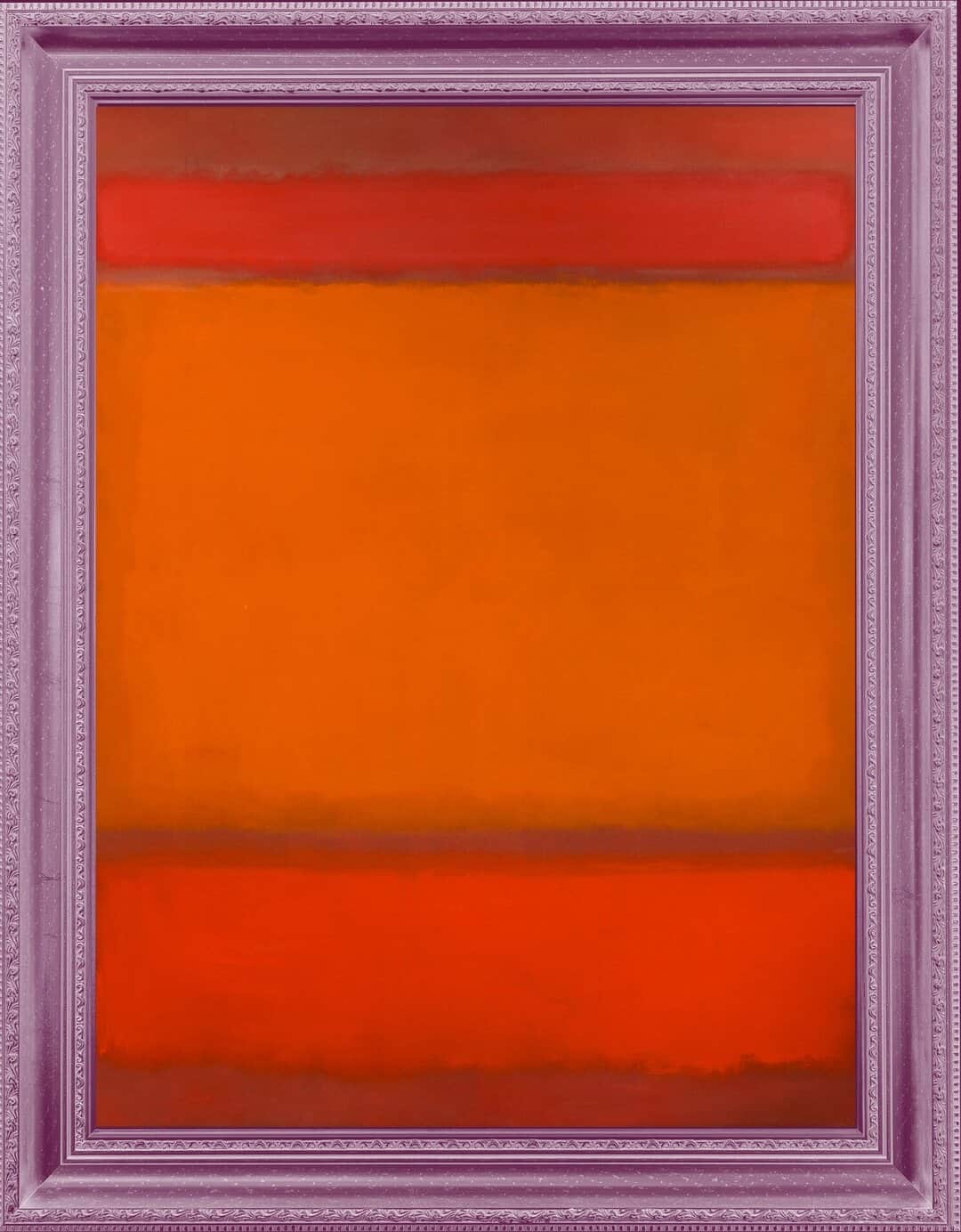 Primate Newsletter – Red, Orange, Orange on Red – Rothko Mark