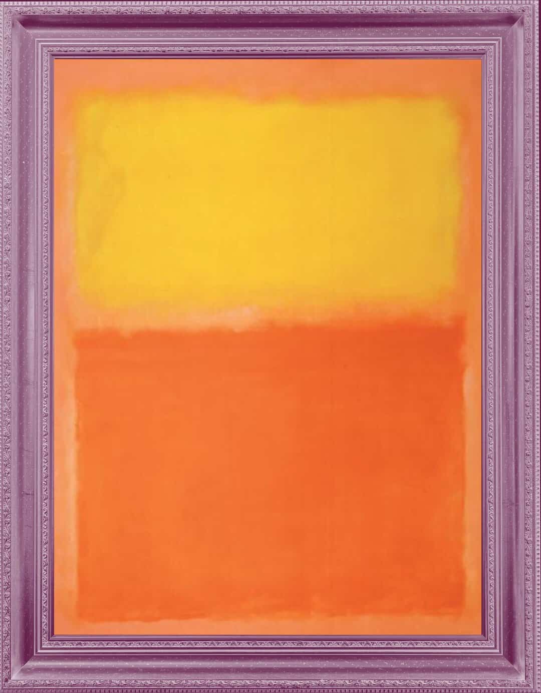 Primate Newsletter – Rothko (Orange and Yellow)