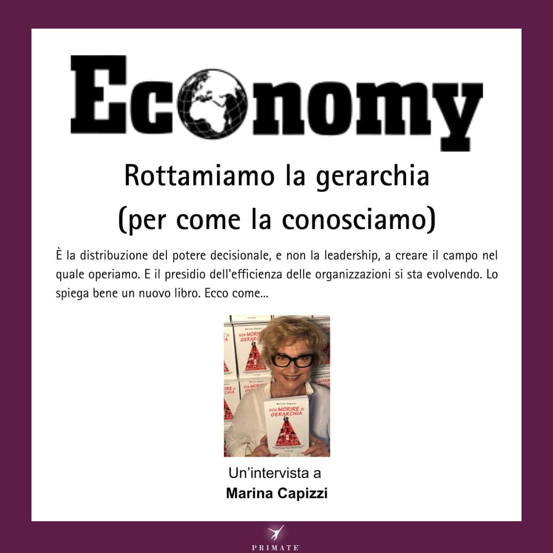 Economy – Rottamiamo La Gerarchia – M. Capizzi – 12 gennaio 24