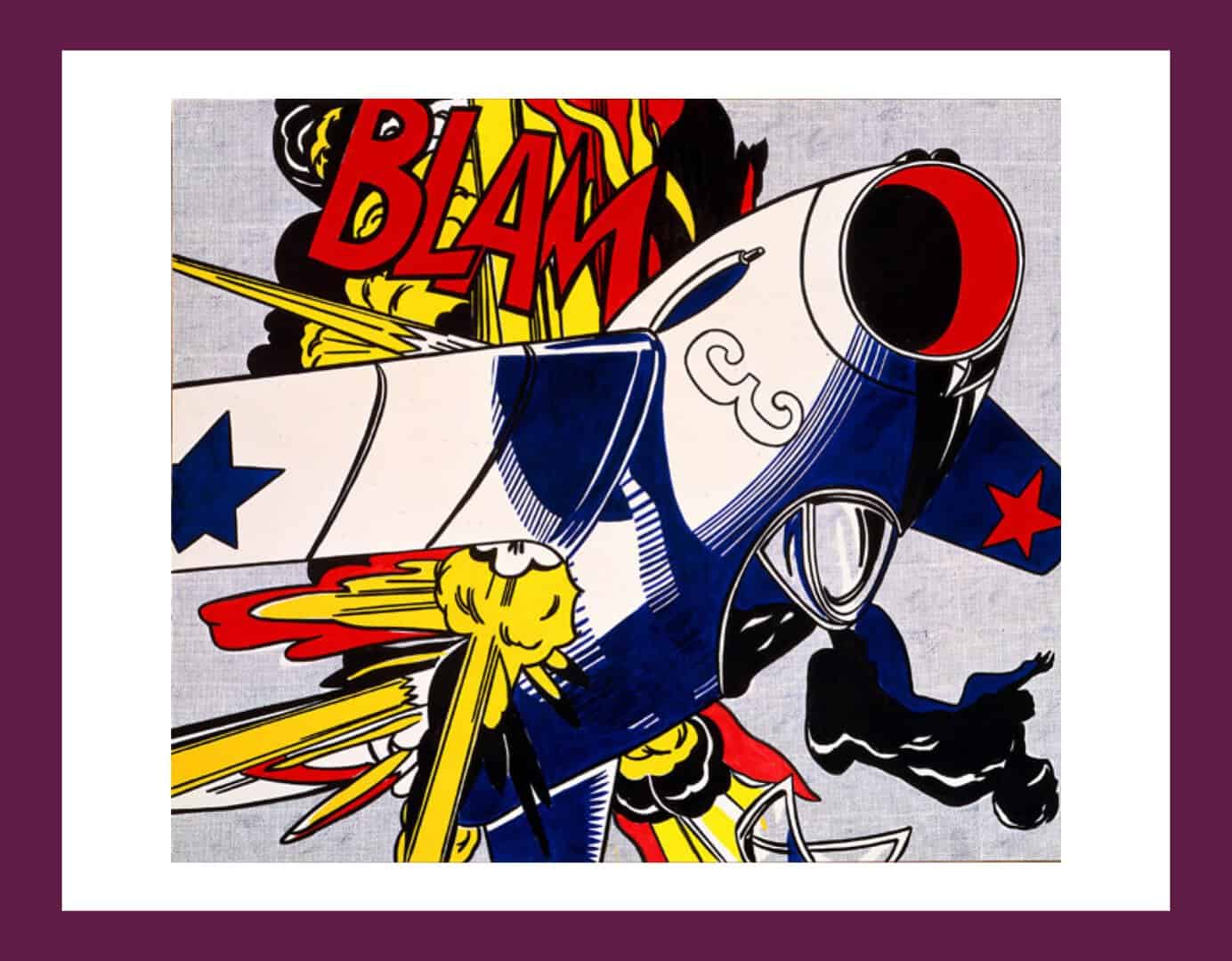 PRIMATE Newsletter – Roy Lichtenstein – Blam