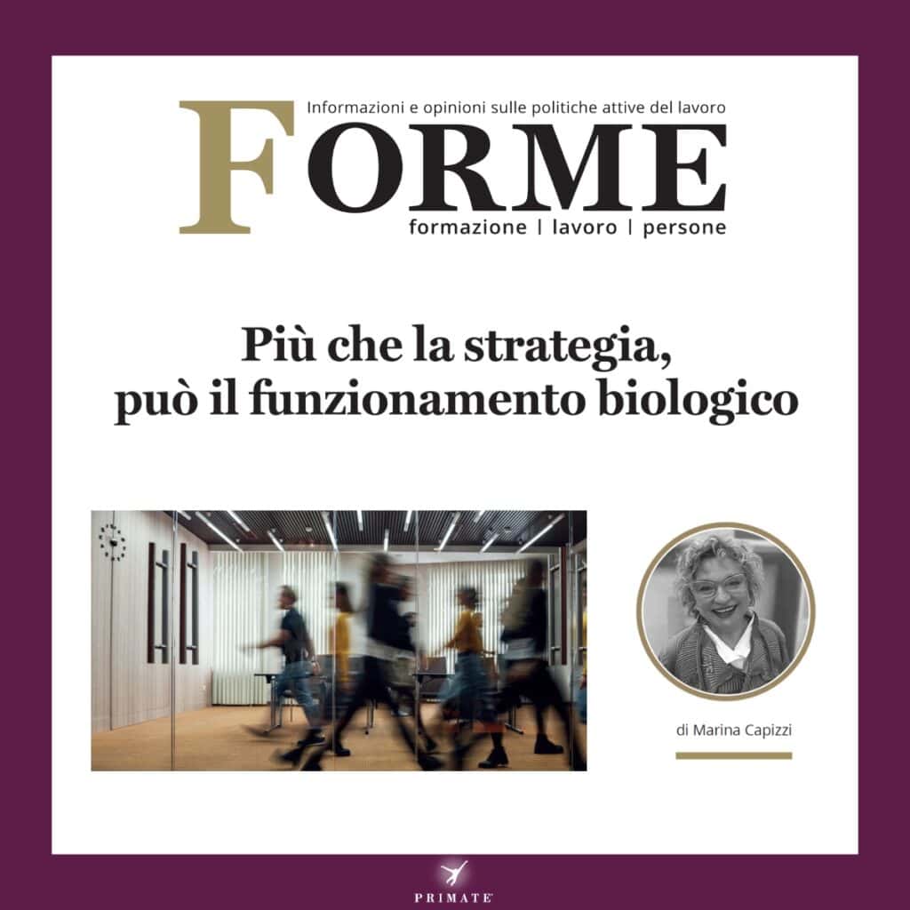 Più che la strategia, può il funzionamento biologico