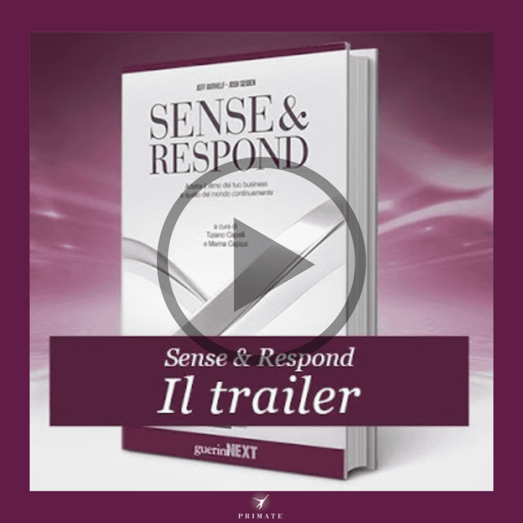 Sense & Respond – Il trailer – Marina Capizzi, Tiziano Capelli – Primate Consulting