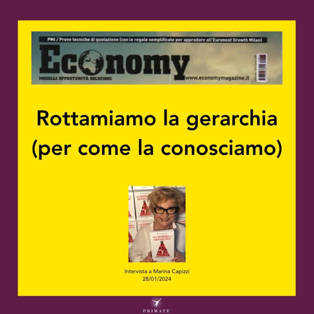 Rottamiamo la gerarchia (per come la conosciamo)